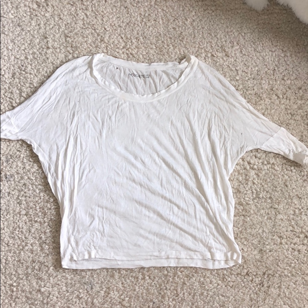 Mouchette relaxed white tee